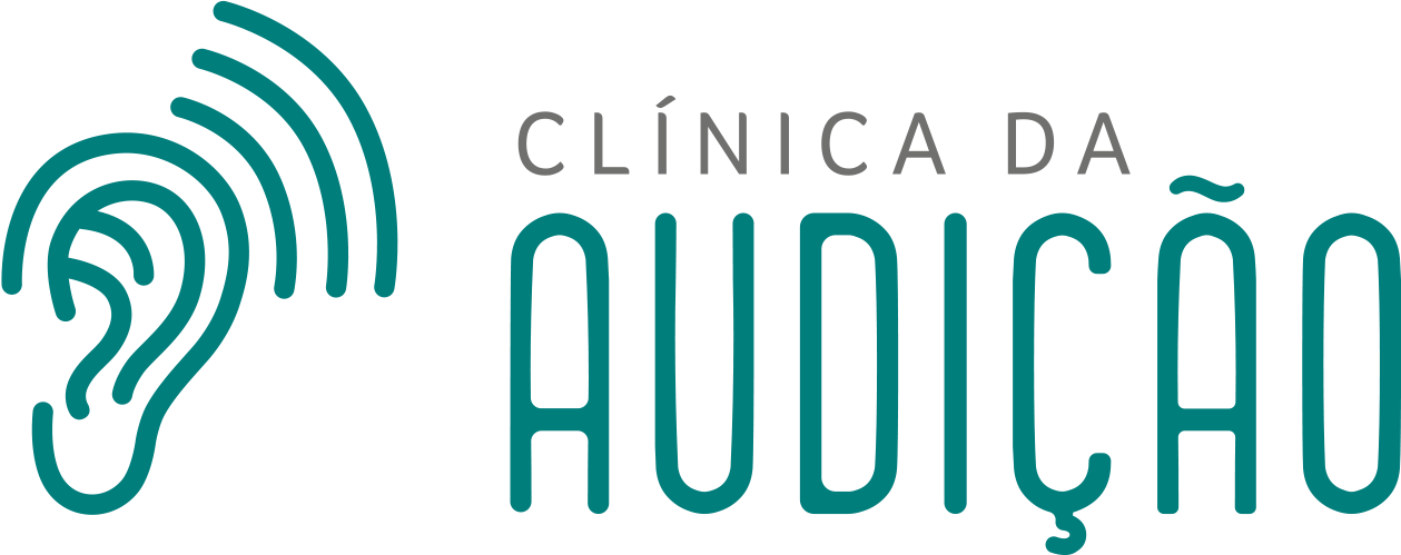 Logotipo da Clínica da Audição no cabeçalho